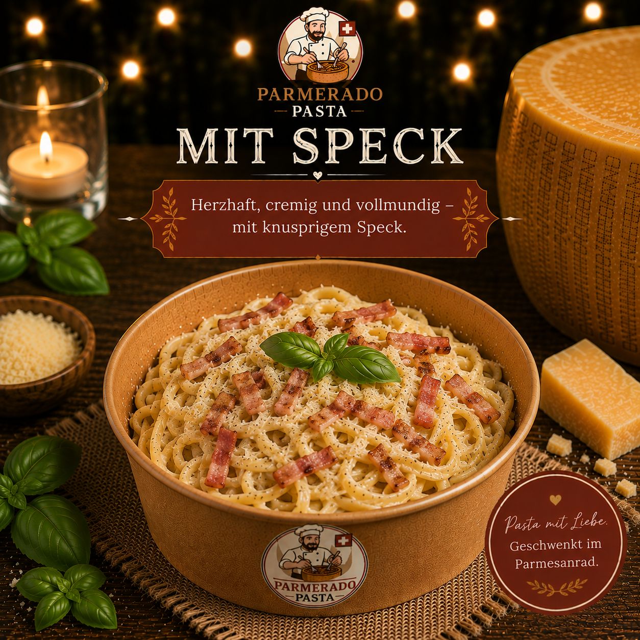 Mit Speck